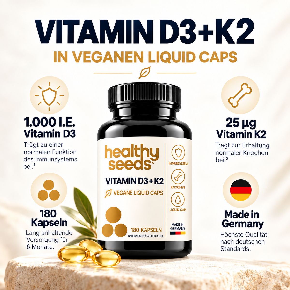VITAMIN D3 + K2
