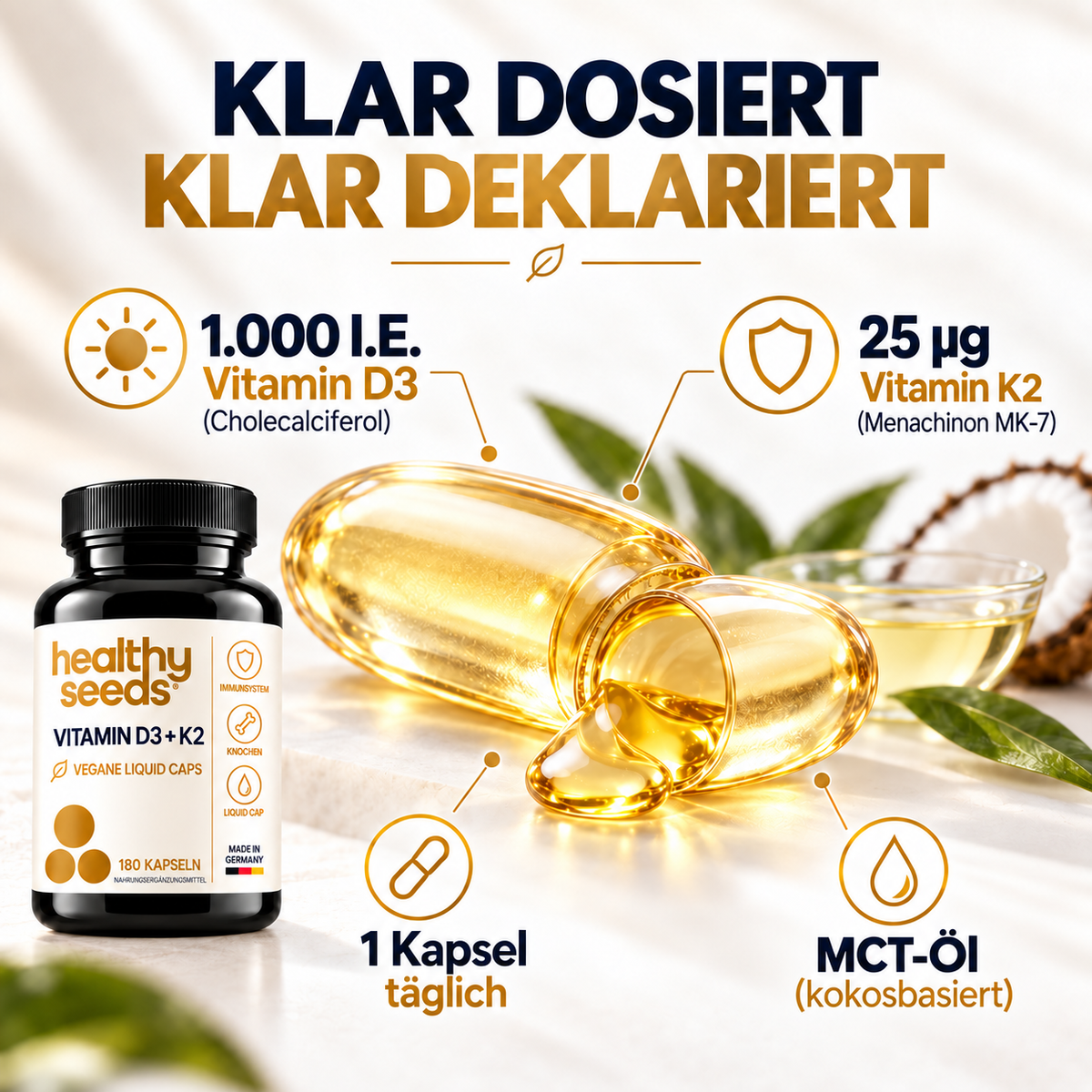 VITAMIN D3 + K2